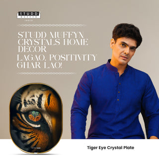 Tiger Eye Crystal Plate [Capsule Frame]