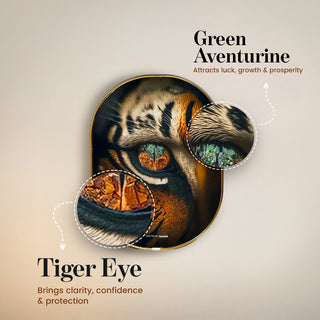 Tiger Eye Crystal Plate [Capsule Frame]