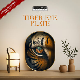 Tiger Eye Crystal Plate [Capsule Frame]