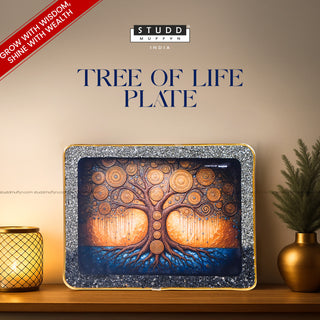 Tree of Life Richie Rich Plate