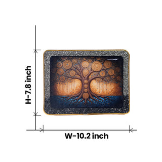 Tree of Life Richie Rich Plate