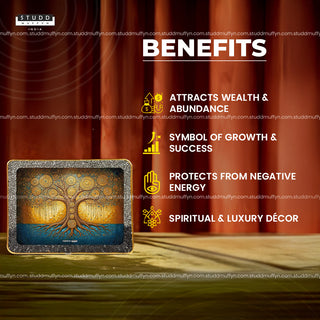 Tree of Life Richie Rich Plate