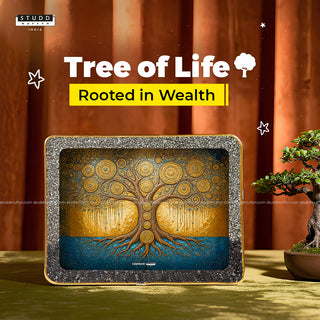 Tree of Life Richie Rich Plate