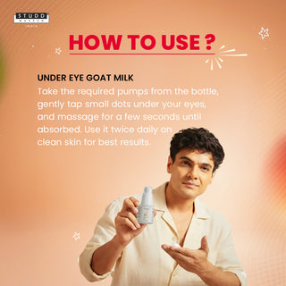 Under Eye Goat Milk  | Puffy Eyes