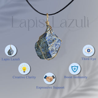 ⁠Lapis Lazuli Locket