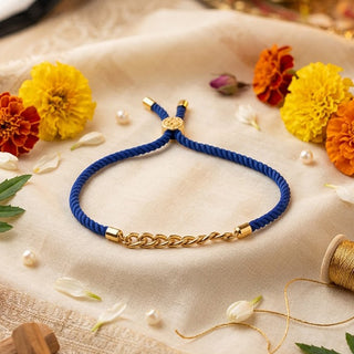 Minimal Blue Rakhi