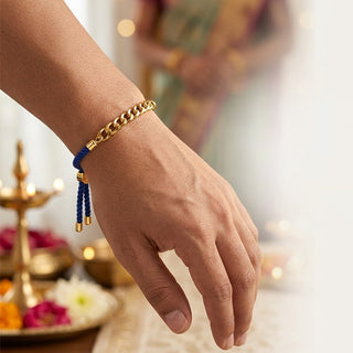 Minimal Blue Rakhi