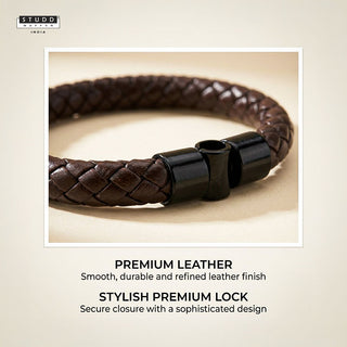 Urban Weave Leather Bracelet