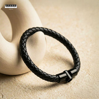 Urban Weave Leather Bracelet