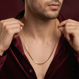 VELORE Snake Chain – 18K Gold Tone Plated
