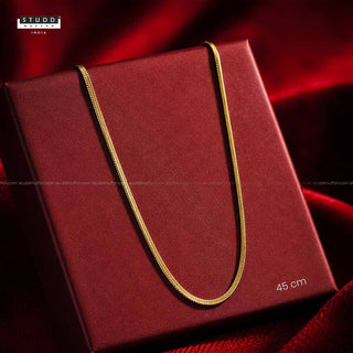VELORE Snake Chain – 18K Gold Tone Plated