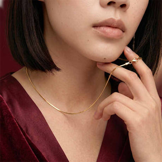 VELORE Snake Chain – 18K Gold Tone Plated