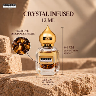 Tiger Aura – Crystal Infused Attar | Tiger Eye