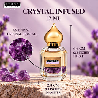 Calm & Clarity Crystal Duo – Amethyst + Moonstone Attar Combo