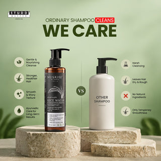Ayurvedic Rice Water Conditioning Shampoo- Pack of 2