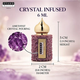 Amethyst Crystal Attar — Long Lasting