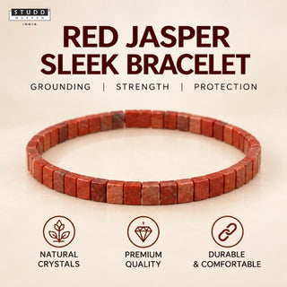 Red Jasper Sleek Bracelet