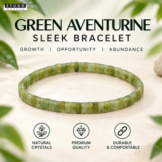 Green Aventurine Sleek Bracelet