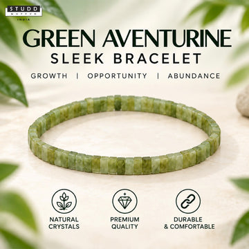Green Aventurine Sleek Bracelet