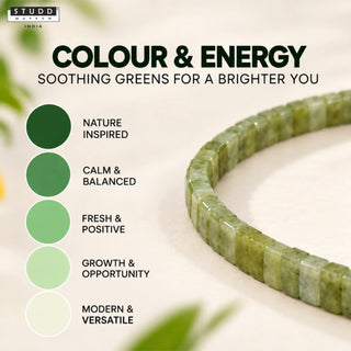 Green Aventurine Sleek Bracelet