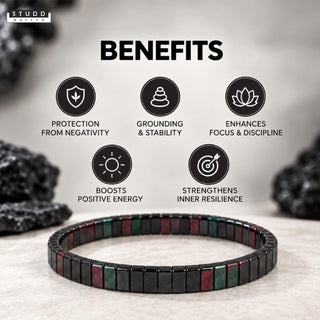 Black Hematite Sleek Bracelet