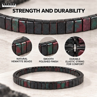 Black Hematite Sleek Bracelet