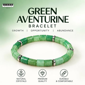 Green Aventurine Tila Bracelet