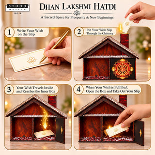 Dhani Laxmi Hut – Crystal Energy & Prosperity Décor | Studd Muffyn
