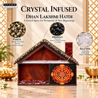 Dhani Laxmi Hut – Crystal Energy & Prosperity Décor | Studd Muffyn