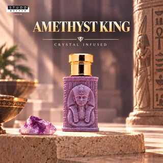 Amethyst King Crystal Infused Attar – 6 ml
