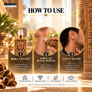 Tiger Eye King Crystal Infused Attar – 6 ml