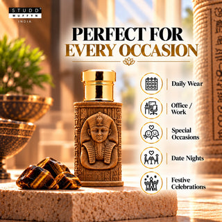 Tiger Eye King Crystal Infused Attar – 6 ml