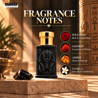 Obsidian King Crystal Infused Attar – 6 ml