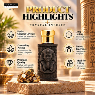 Pyrite King Crystal Infused Attar – 6 ml