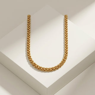 GOLDEN Wheat Chain - 24k Gold Toned