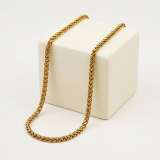 GOLDEN Wheat Chain - 24k Gold Toned