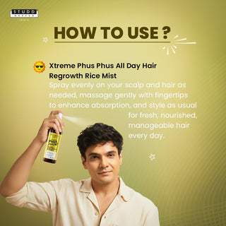 Xtreme Phus Phus All Day Hair Regrowth Rice Mist