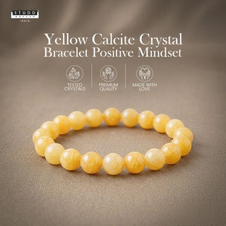 Yellow Calcite Crystal Bracelet (test Copy)