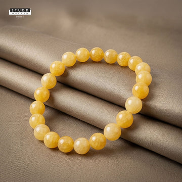 Yellow Calcite Crystal Bracelet