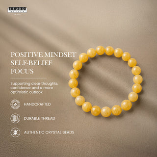 Yellow Calcite Crystal Bracelet (test Copy)