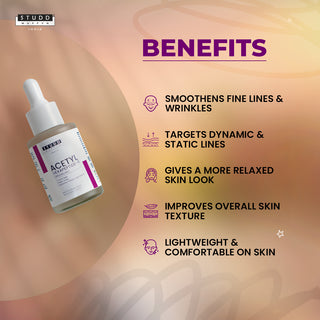 Acetyl Hexapeptide-8 Serum | Fine Line & Wrinkle Smoothing Care (30ml)