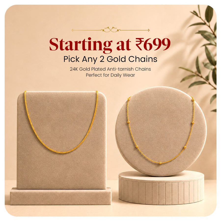 ₹699 · Pick 2 Gold Chains