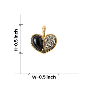 Dual Energy Heart Pendant