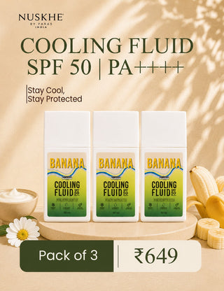 Banana Cooling Fluid Sunscreen