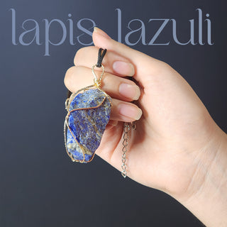 ⁠Lapis Lazuli Locket