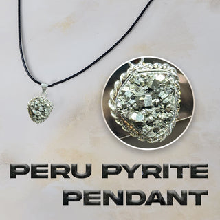 Peru Pyrite Pendant