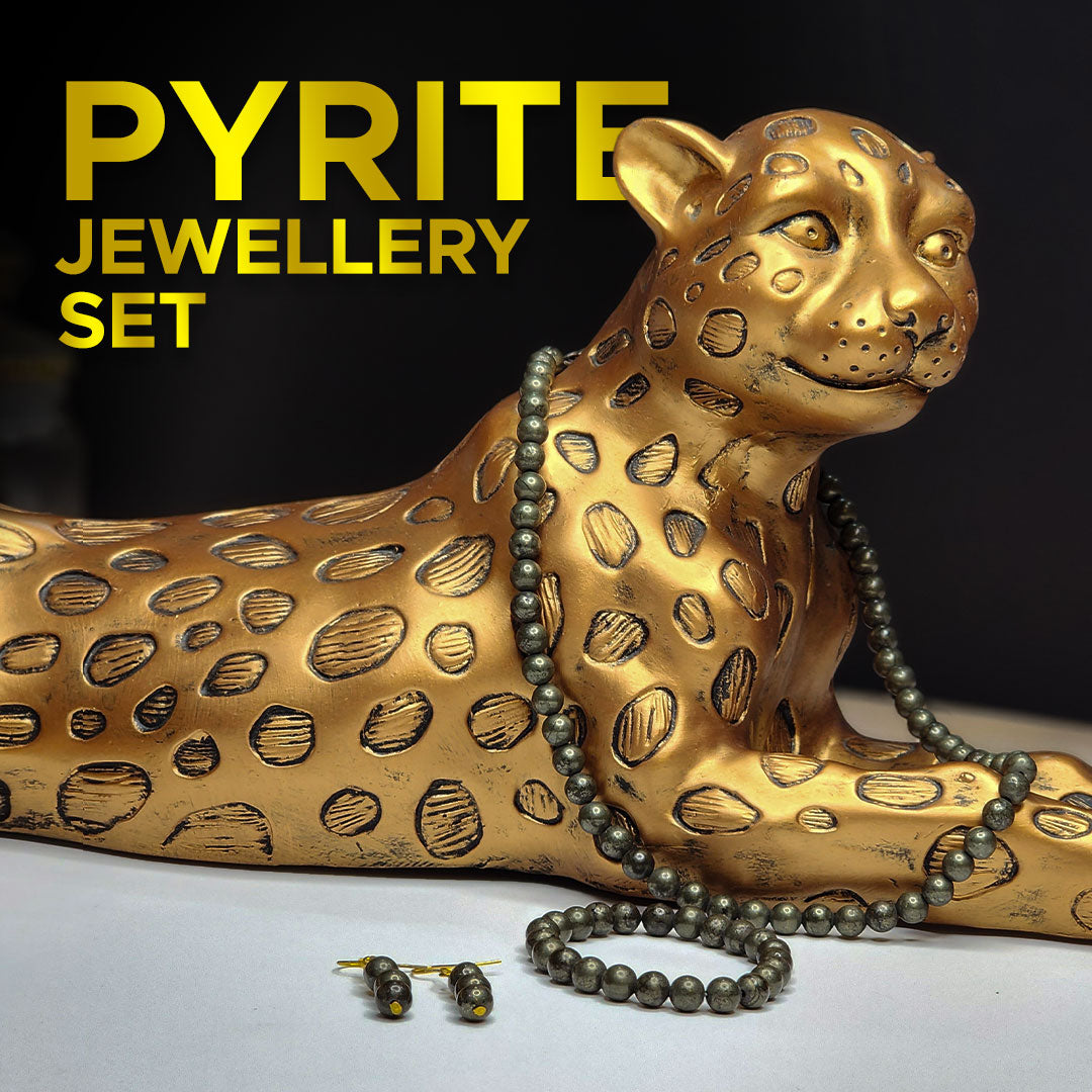 Pyrite Jewellery Set