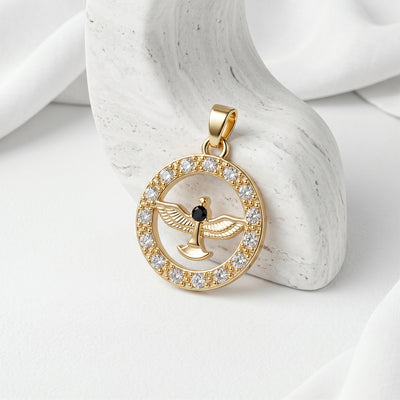 Crystal Eagle Pendant