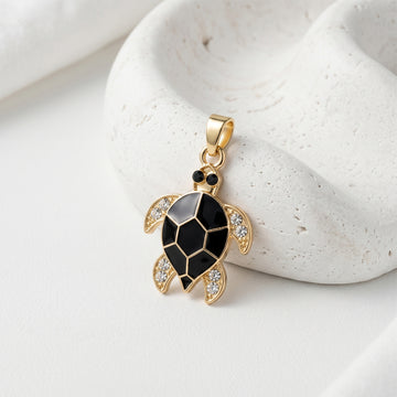 Black Turtle Pendant