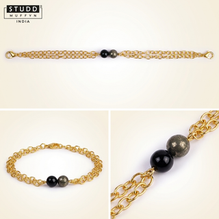 Richie Rich Golden Chain Rakhi